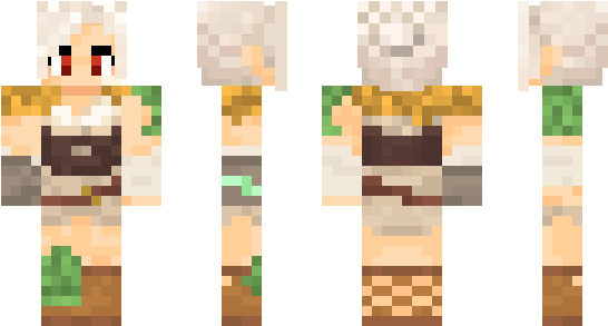 Minecraft Skin Riven - Wood (600x348), Png Download