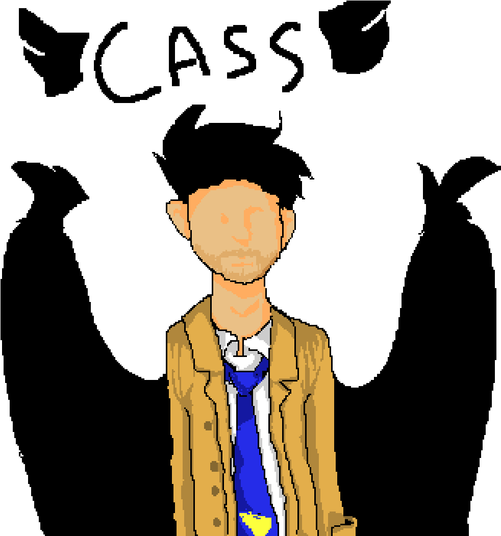 Castiel - Cartoon (1050x1050), Png Download