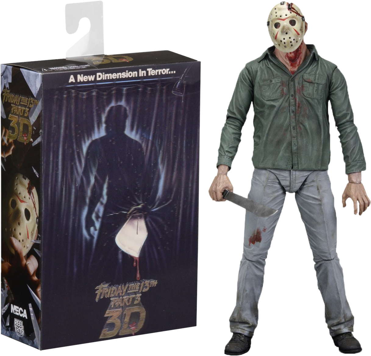 Friday - Neca Ultimate Part 3 Jason (1217x1169), Png Download