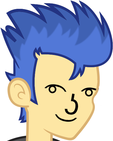 Equestria Girls, Exploitable Meme, Face, Flash Sentry, - Lenny Face My Little Pony (500x500), Png Download