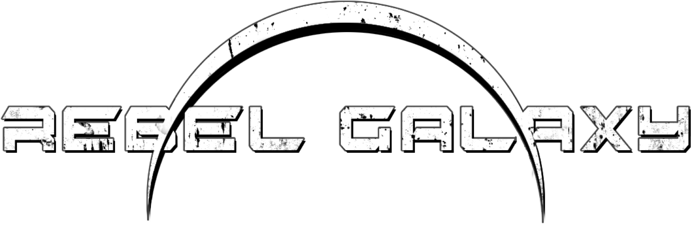 While There Were Many Games In Space-themed Settings - Rebel Galaxy Game Logo (2353x817), Png Download
