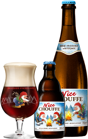 Nice-col New - N Ice Chouffe Beer (329x500), Png Download