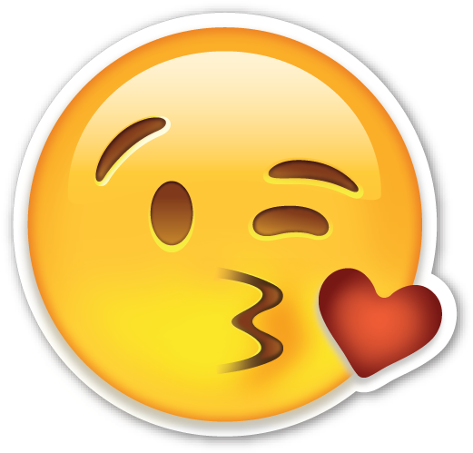 Emoji Whatsapp Png Beso Image Download - Emoji 😌 (480x462), Png Download