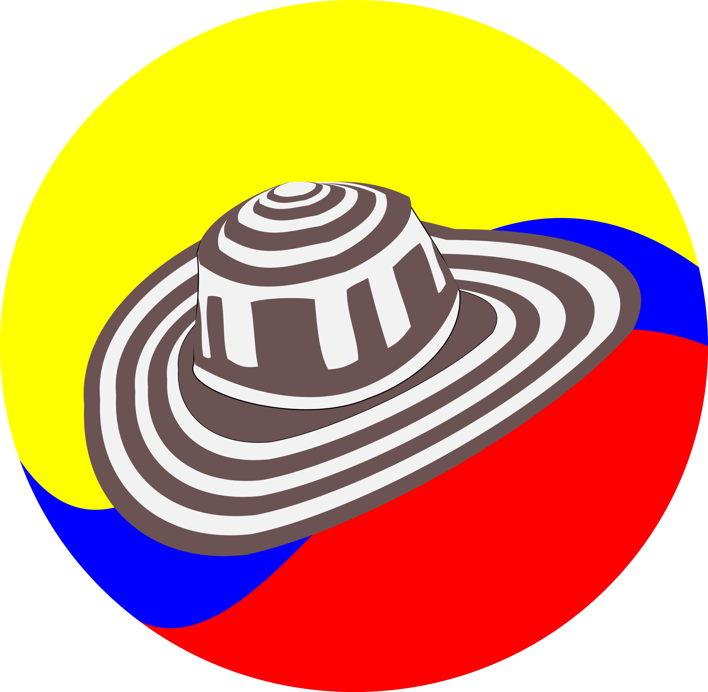 Png Free Download Vueltiao Big Image Png - Sombrero Vueltiao Colombia Png (2400x2346), Png Download