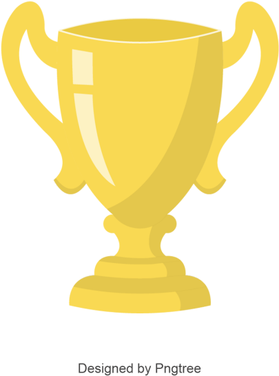 Flat Trophy Vector, Flat Trophy, Trophy, Cup Png And - Flat Trophy Vector (640x640), Png Download