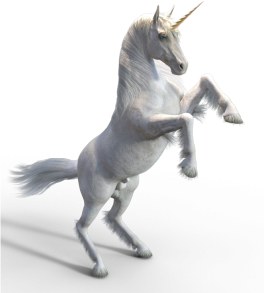 White Unicorn, Category, - Unicorn Psd (640x640), Png Download