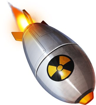 Hd Bc Big Nuke - Nuke Png (351x375), Png Download