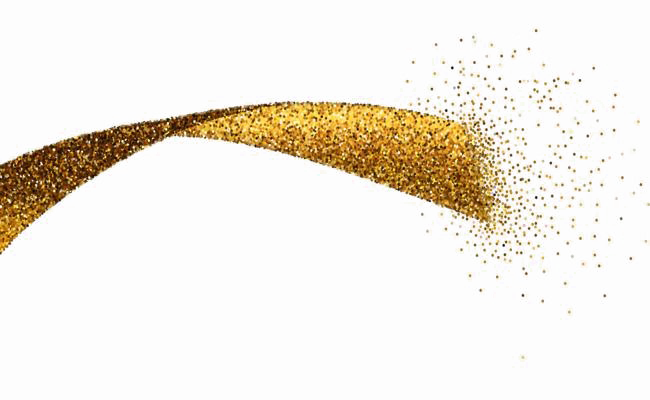 Golden Ribbon Transparent Png - Ribbon Png Golden Ribbon (650x400), Png Download
