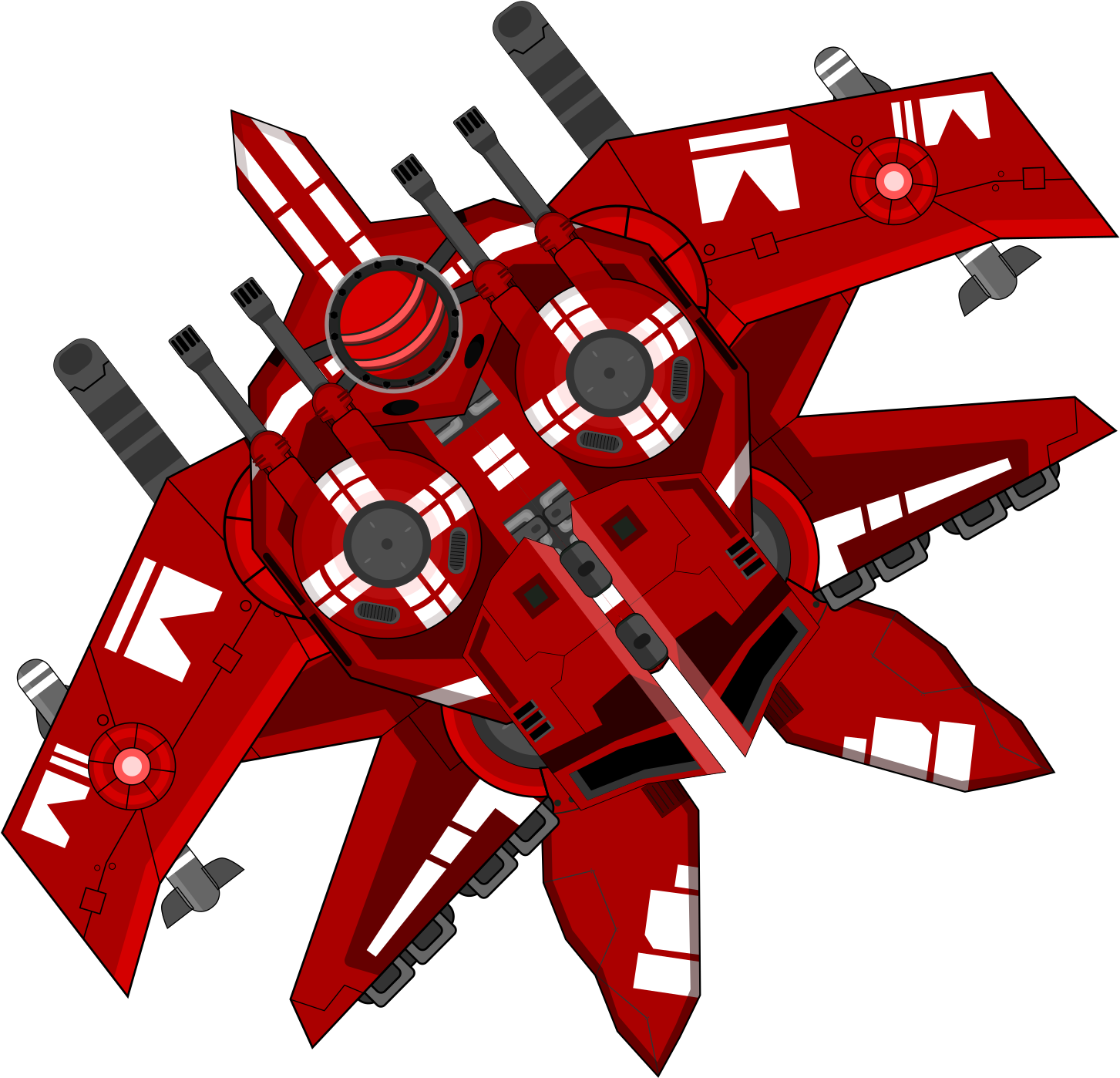 This Free Icons Png Design Of Spaceship Red (1697x2400), Png Download