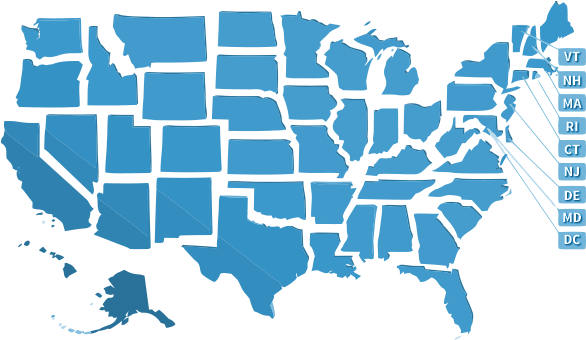 Usa State Map Png - United State Map Stencil (610x373), Png Download