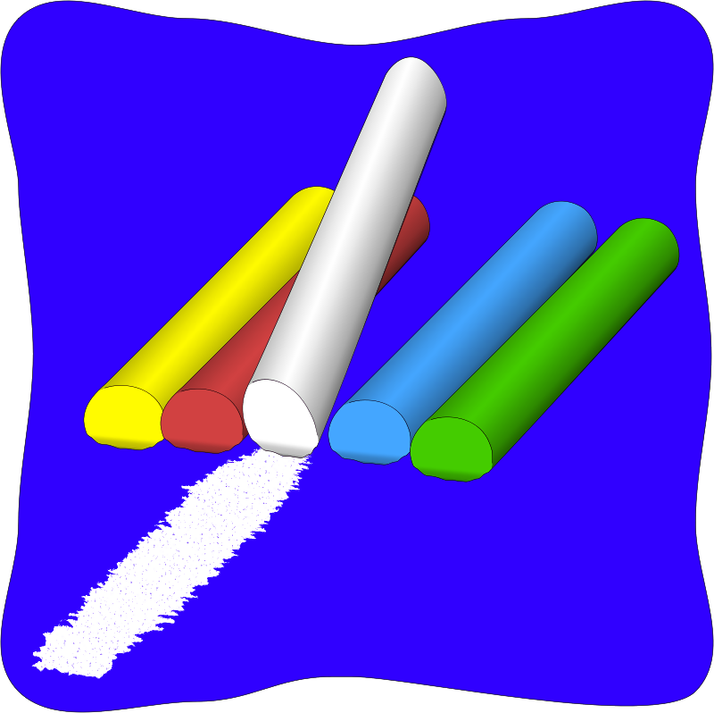 Clip Art Library Library Arbel Download Blog Free Commercial - Chalk Clipart (752x750), Png Download