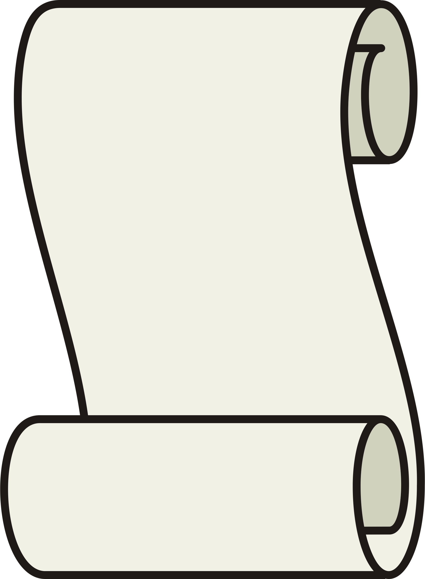 Big Image Png - Scroll (1762x2400), Png Download