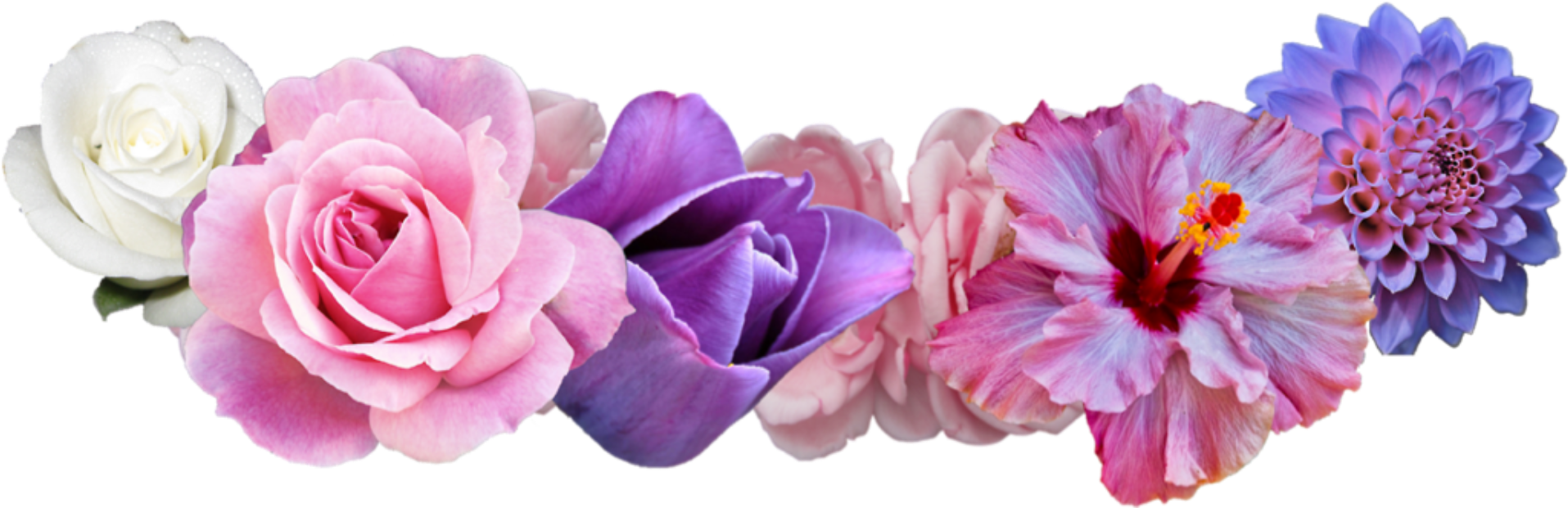 #ftestickers #flowercrowns #freetoedit #remixit - Flower Crown Png (2048x2048), Png Download