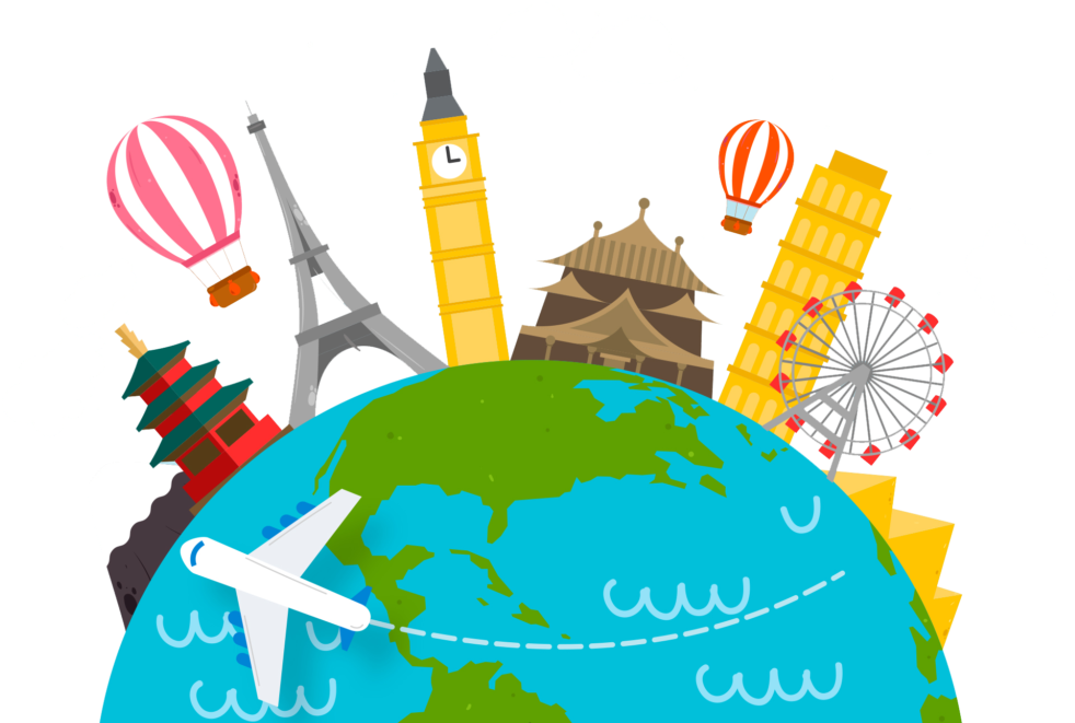 Tour Travel Png Elements - Tour And Travel Png (1024x707), Png Download