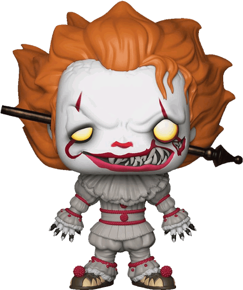 Pennywise With Wrought Iron Pop Vinyl Figure - Pennywise Wrought Iron Pop (600x600), Png Download