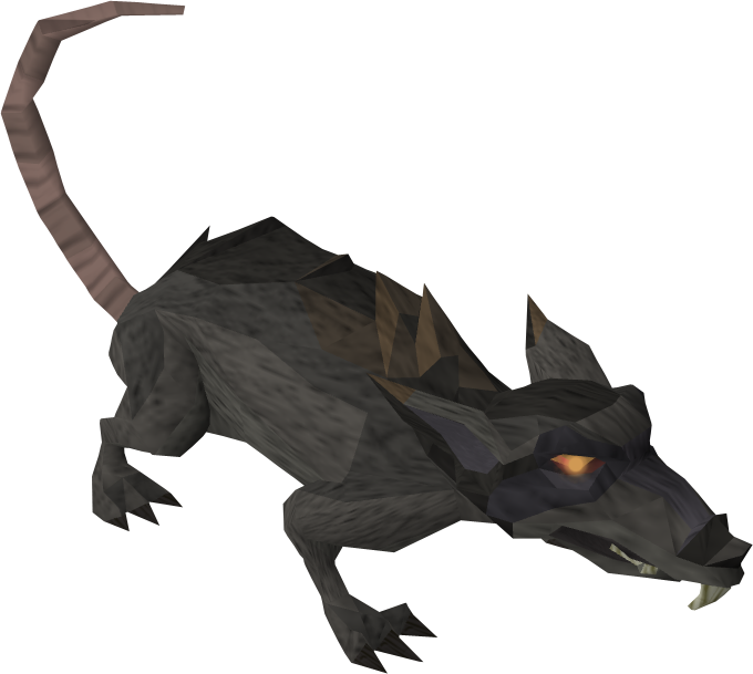 Runescape Rat (680x609), Png Download