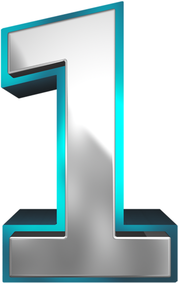 Alphabet And Numbers, Math Numbers, Special Letters, - Metallic Numbers Png (440x600), Png Download