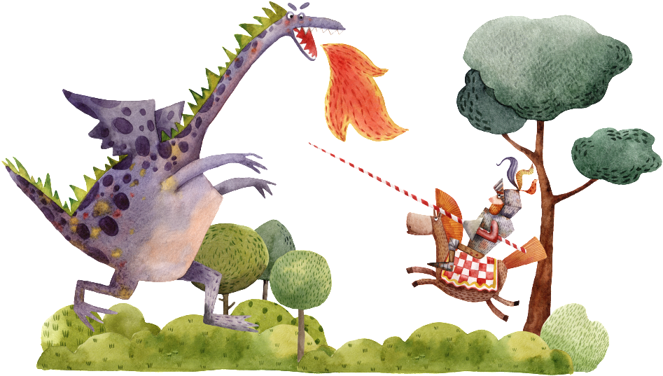 Hand Drawn Cartoon Dinosaur Animation Png Transparent - Portable Network Graphics (1024x1024), Png Download