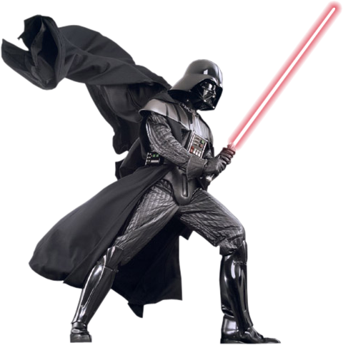 Darth Vader Sin Fondo - Darth Vader Png (480x484), Png Download
