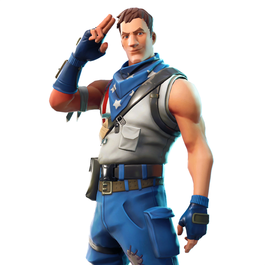 Download 5 Leaked Skins Star Spangled Trooper Fortnite Full Size Png Image Pngkit