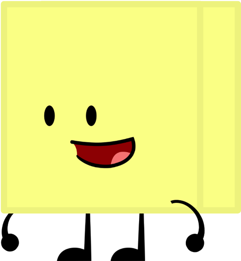 Post-it Note - Post It Note In Png (524x532), Png Download