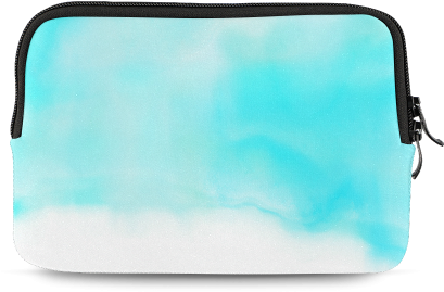 Turquoise Bright Watercolor Abstract Ipad Mini - Coin Purse (500x500), Png Download