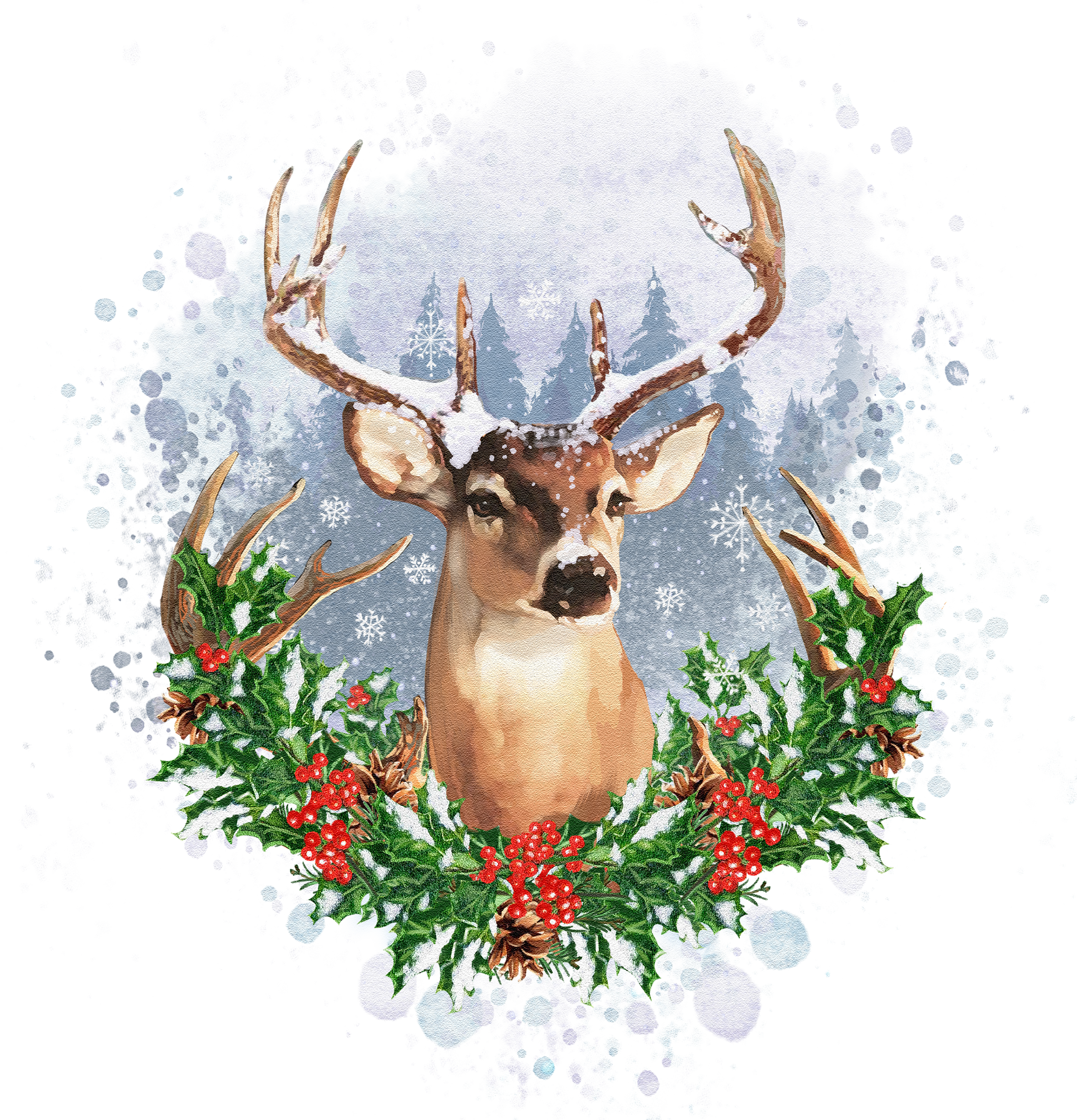Seasonal Illustrations For Packaging And Merchandising (2586x2690), Png Download