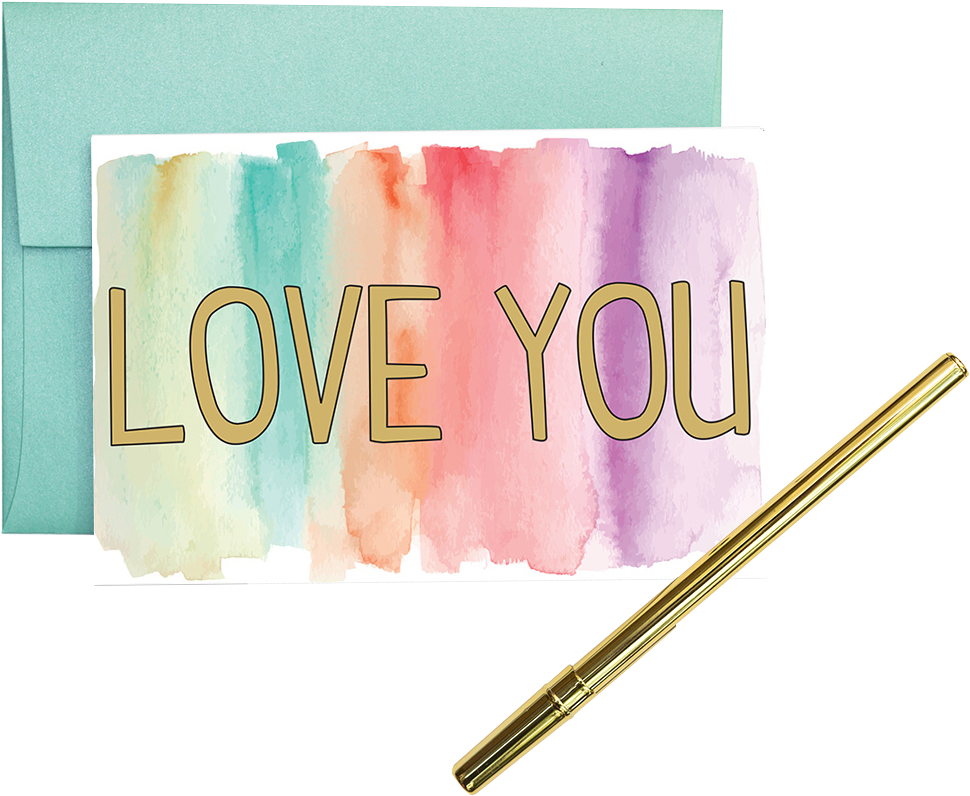 Rainbow, Greeting Card - Greeting Card (1050x880), Png Download