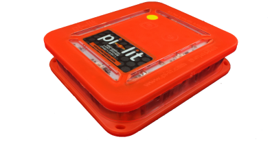 Safety Flare Kit - Pi-lit Ice Cream Sandwich - Sequencing Road Surface (400x300), Png Download
