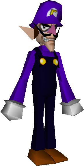 Download Zip Archive - Waluigi (750x650), Png Download