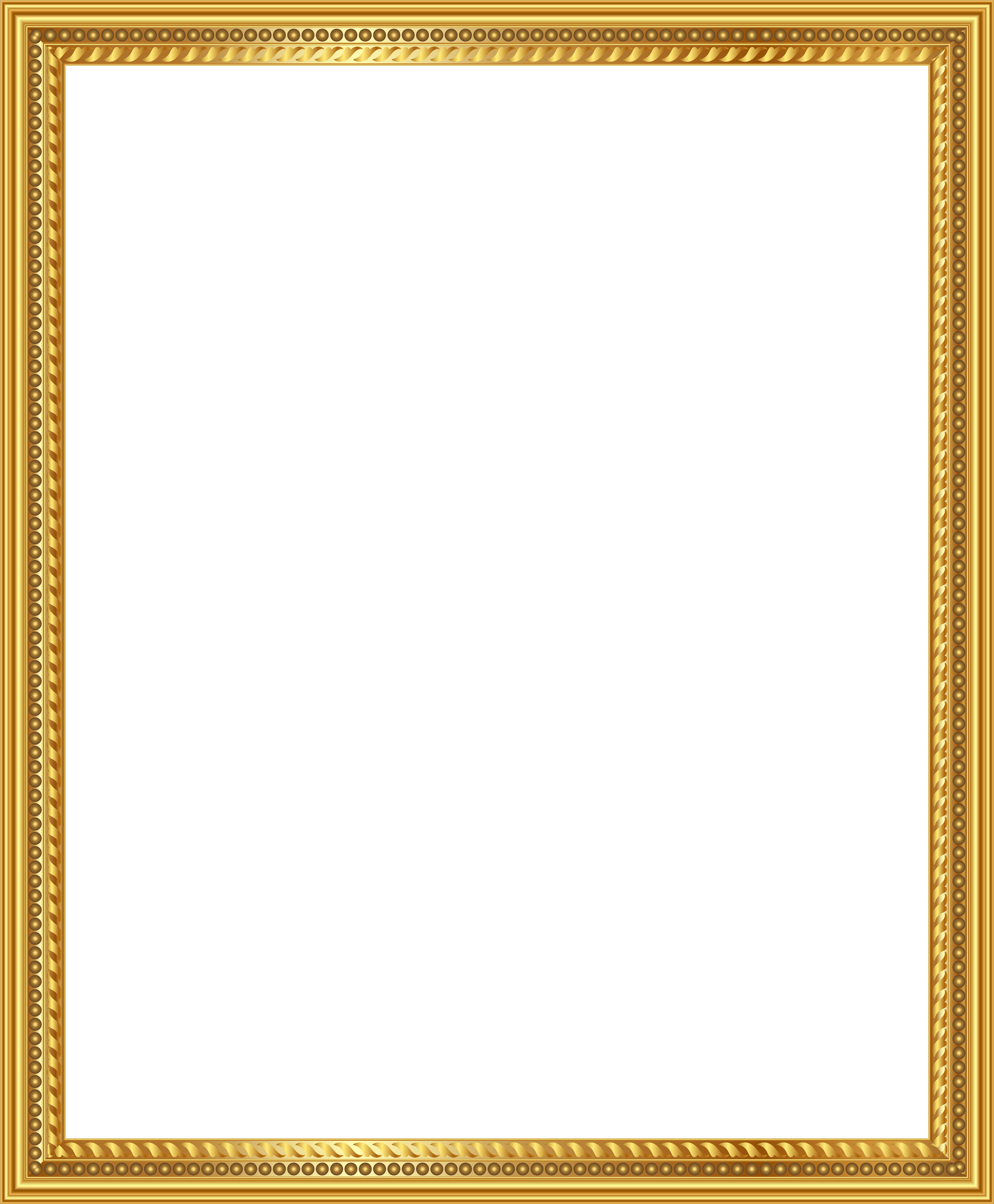 Photo Frame Png (6601x8000), Png Download