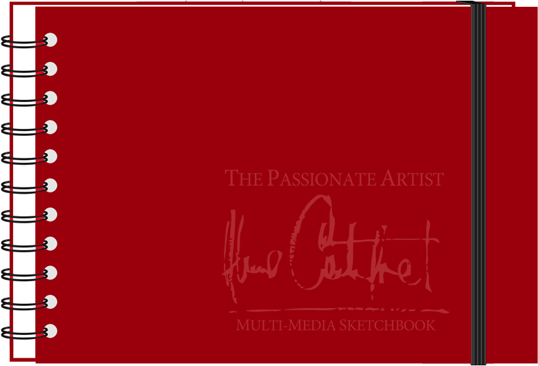 Sketchbook Rojo-leatherette - Autodesk Sketchbook Pro (800x800), Png Download