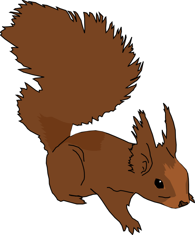 Squirrel Png Images (498x600), Png Download