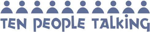 10people Logo Muted Blue Web Centered - Graphic Design (1000x226), Png Download