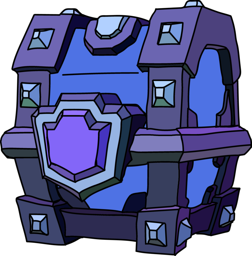 Clash Royale Png Background Image - Clash Royale Super Magical Chest Png (887x900), Png Download