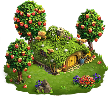 Location Hazel Garden - Garden Png File (420x344), Png Download