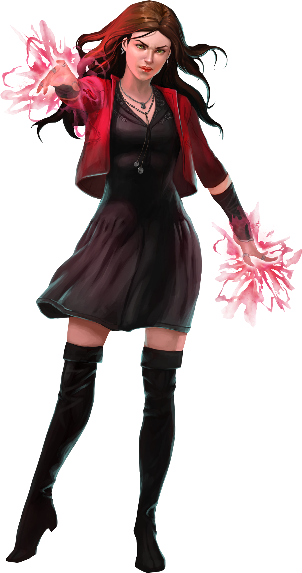 Scarlet Witch Png Clipart - Scarlet Witch Png (2048x2048), Png Download