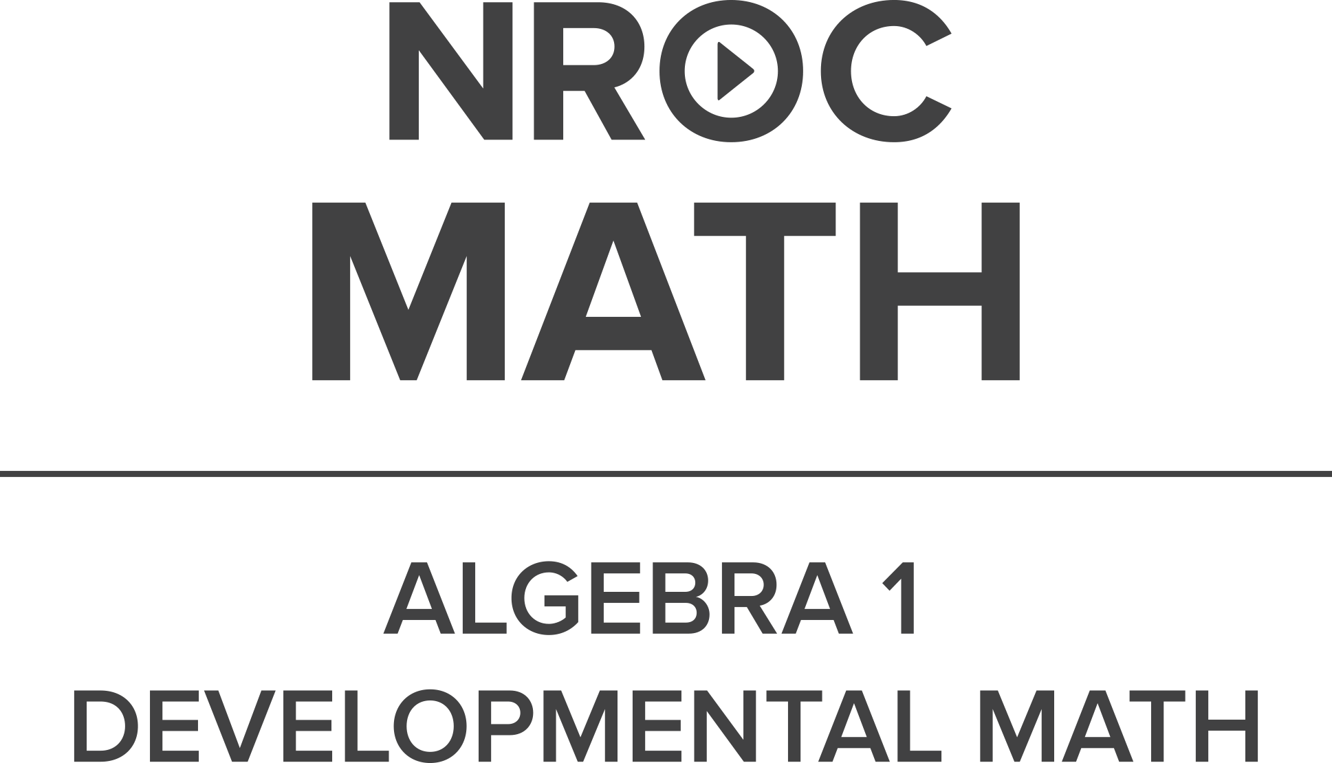 Nroc Math Logo With Tagline Charcoal Png - Graphics (1937x1110), Png Download