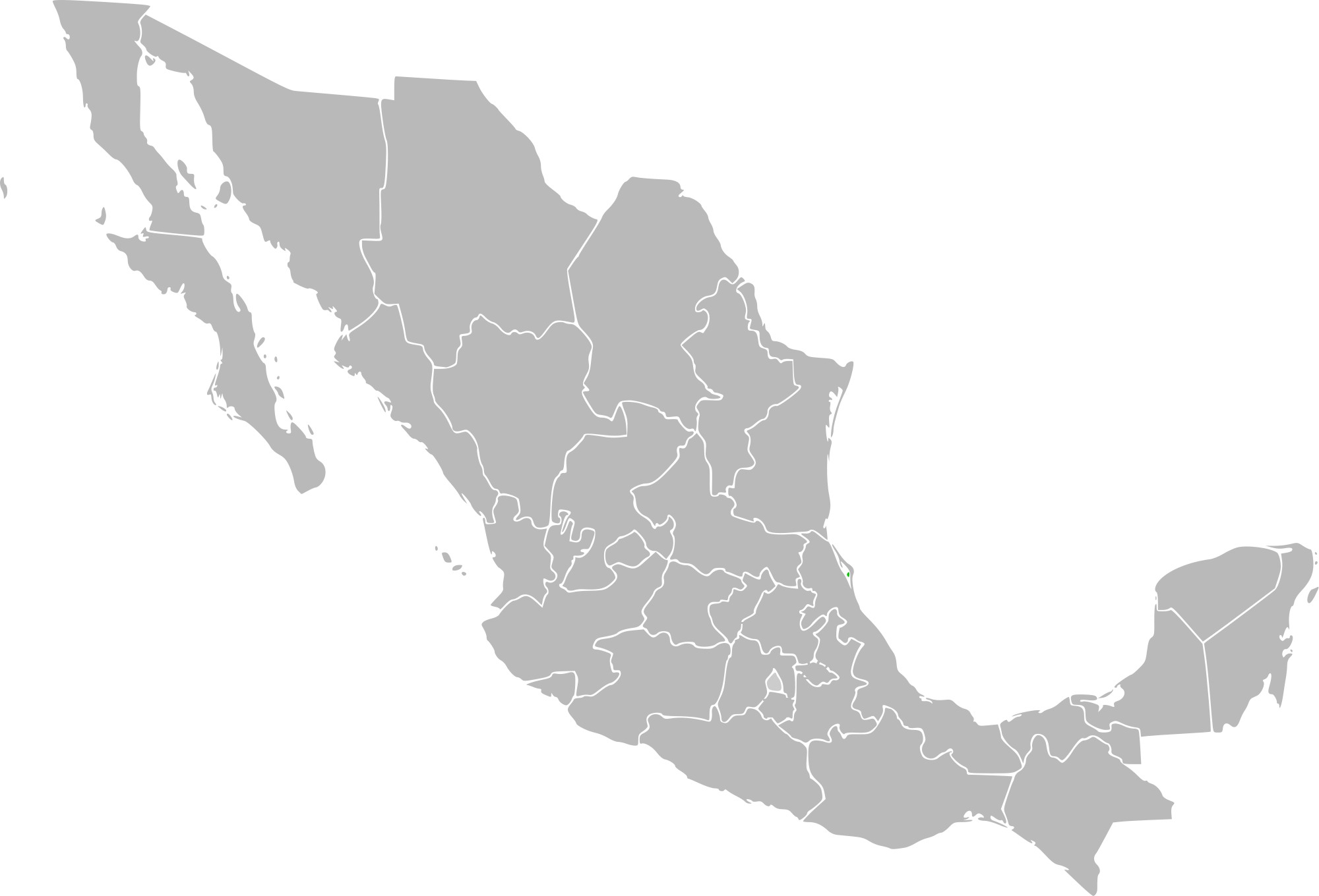 Mexico Png - Nuevo Leon Y Texas (2000x1360), Png Download