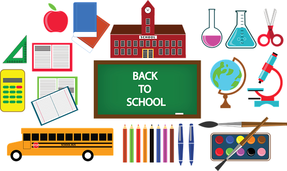 Education Back To School School Supplies P - Student Lab Notebook: Laboratory Notebook For Science (569x340), Png Download