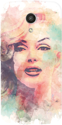 Marilyn Abstract Motorola Moto G 2nd Gen Case - Mobile Phone Case (316x479), Png Download