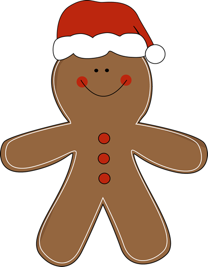 Ginger Bread Man - Ginger Bread Man Clipart (430x550), Png Download