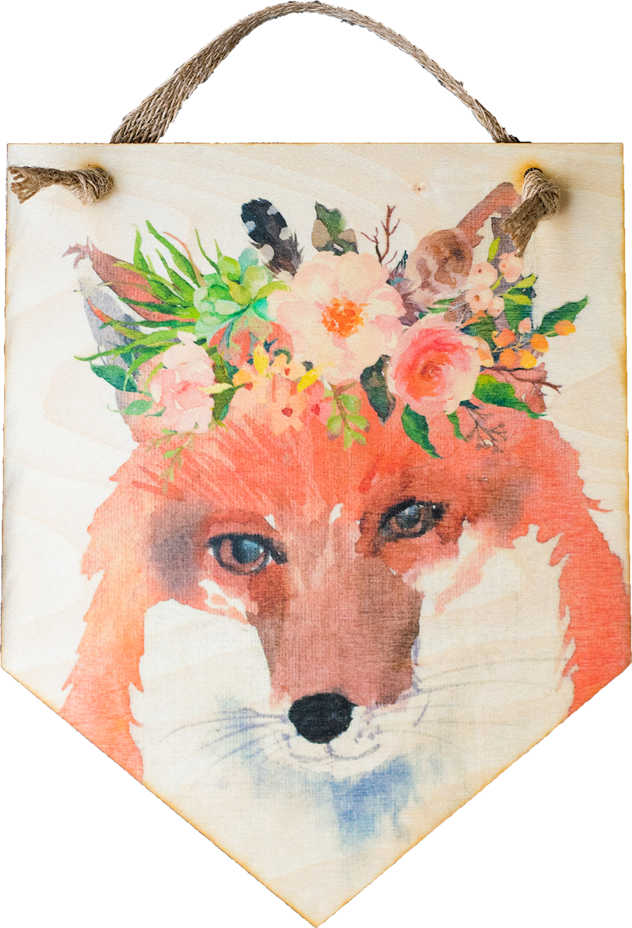 Floral Fox - Bull Skull On Floral Poster Print By Tara Moss (900x1320), Png Download