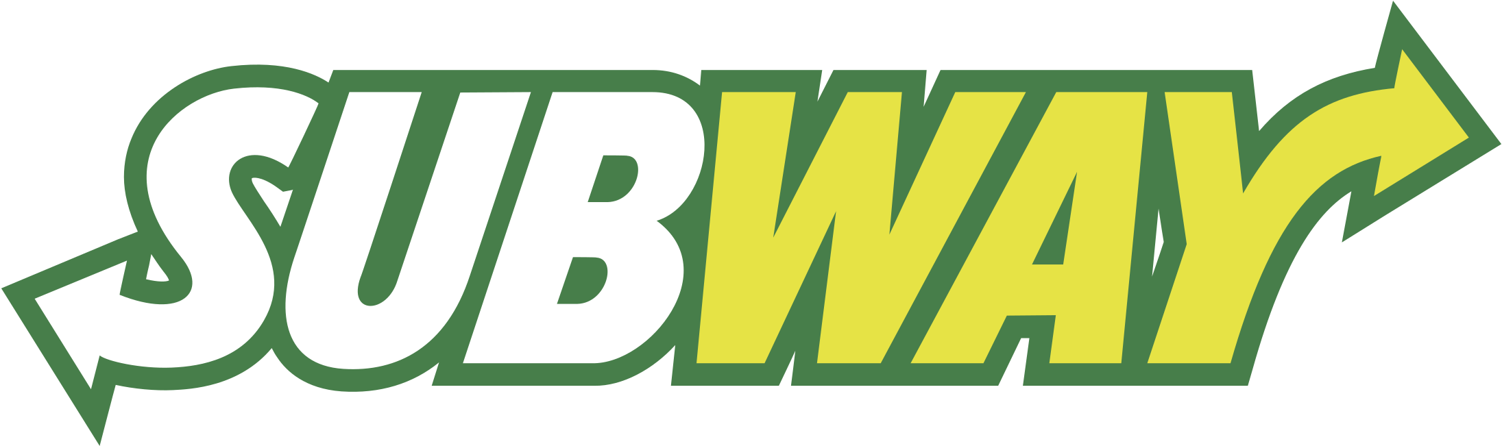 Subway Logo Png Transparent - Pubway Poster Print (landscape) - A2, 16.5 X 23.4 In (2400x2400), Png Download
