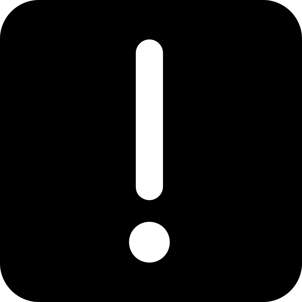 Exclamation Mark - - Schoology (980x980), Png Download
