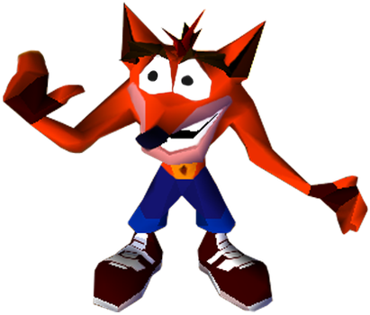 Crash Bandicoot 1 Crash Bandicoot - Send Your Goodest Delivery Boy (411x350), Png Download