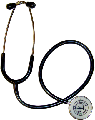 Stethoscope - Png Image Of Stethoscope (350x420), Png Download