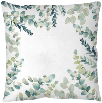 Watercolor Eucalyptus Card Design - Watercolor Eucalyptus (400x400), Png Download
