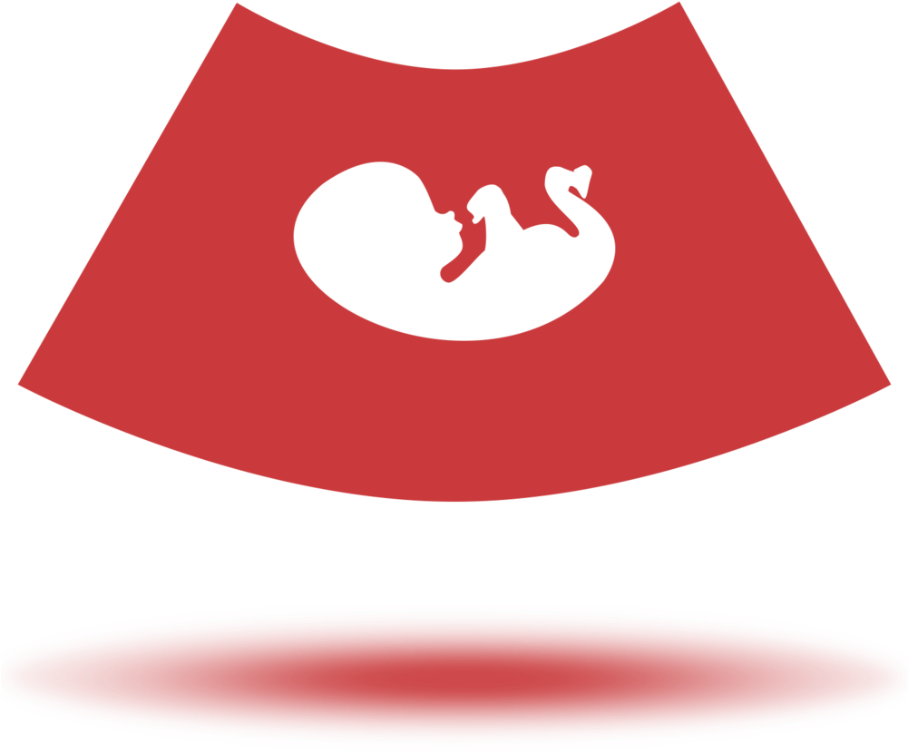 Ultrasound - Clip Art (1000x1000), Png Download