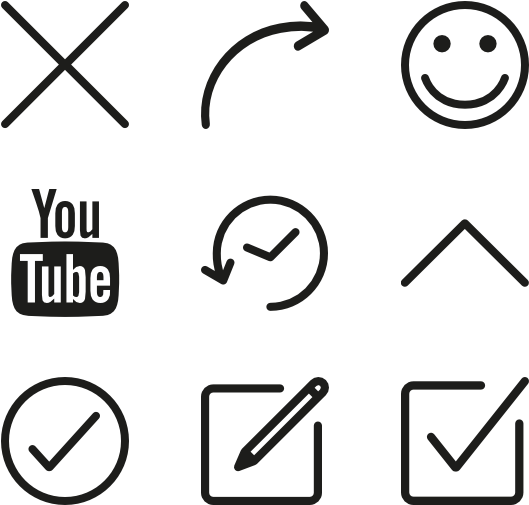 Multimedia Element Set - Menu Icon (600x564), Png Download